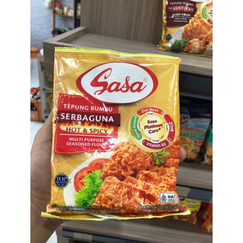 

Sasa serbaguna hot & spicy 210g