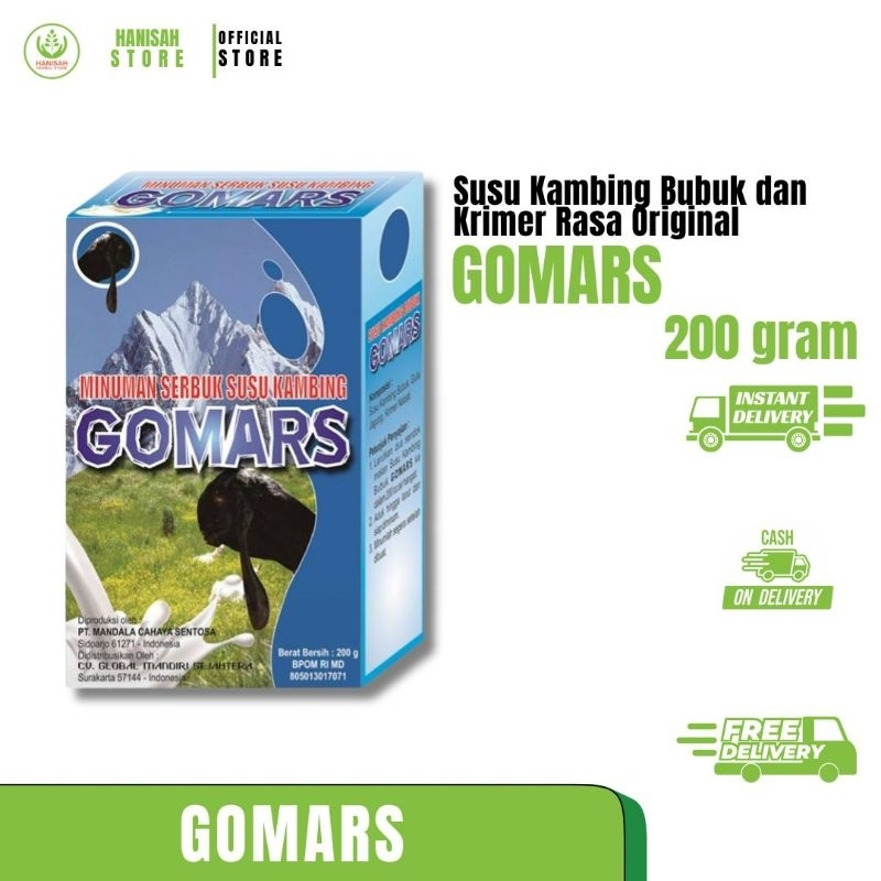 

Susu Kambing Gomars Etawa Full Cream Original Asli