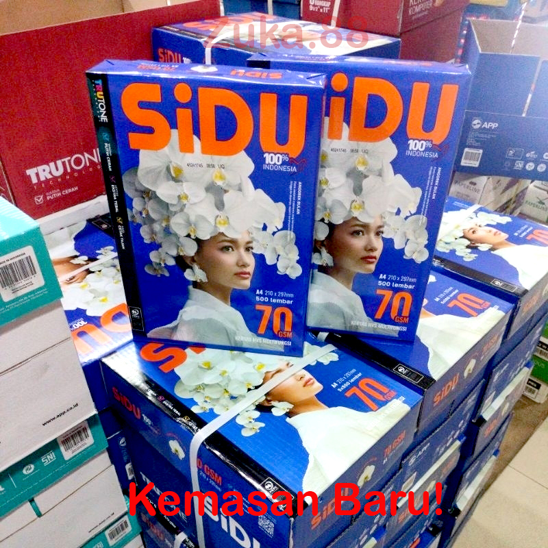 

Kertas HVS Sinar Dunia SIDU F4 70 Gram isi 500 Lembar