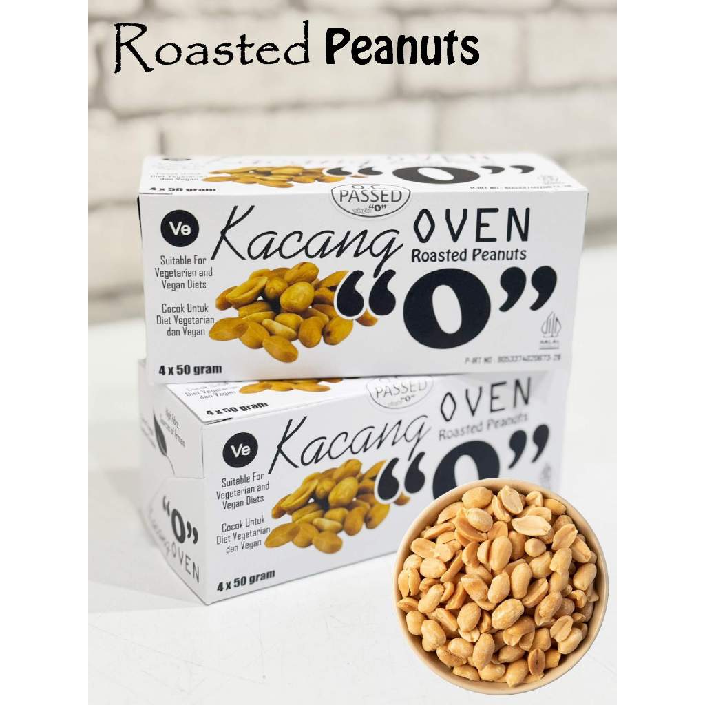 

Kacang Oven "O" 200 gram - Kacang Panggang - Kacang Oven Enak - Roasted Peanuts - Semarang