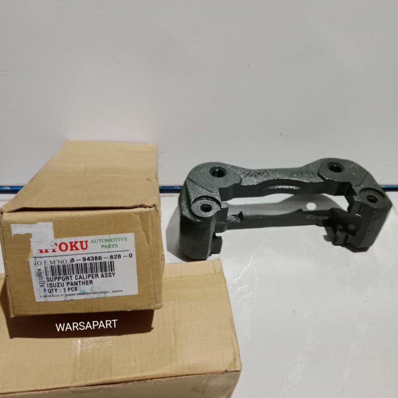 SUPPORT KALIPER/PANGKON KAMPAS REM DEPAN ASSY PANTHER KOTAK/KAPSUL