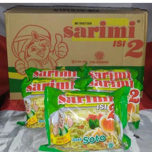 

Sarimi isi dua rasa soto (1 dus ) 24 bungkus