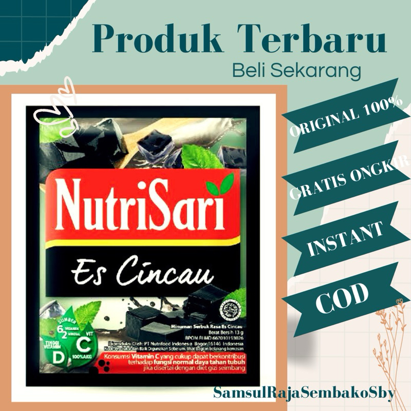 

Nutrisari Es Cincau 1 renteng