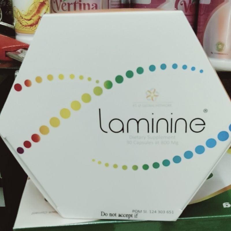 suplemen makanan kesehatan Laminine laminie stemcell isi 30 laminine