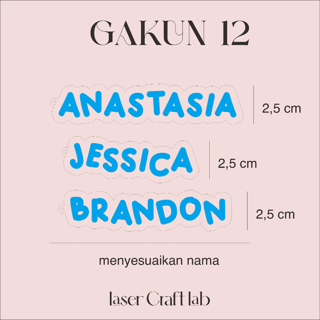 

12. LUGGAGE TAG PRINTING / GANTUNGAN KOPER FREE NAMA / GANTUNGAN TAS NAMA / BAG TAG PRINTING NAMA