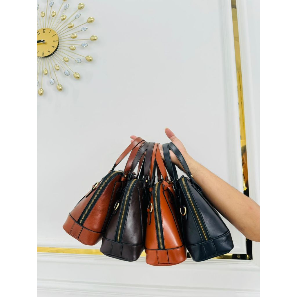 TAS KULIT WANITA MODEL ALMAZ FULL UP - TOKO SYAGITA KULIT ASLI GARUT