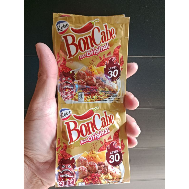 

Bon Cabe Rasa Original Level 30 Kemasan 1 Renceng isi 12 Sachet