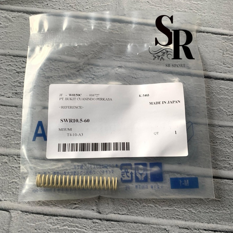 Per misumi cream SWR 10.5 - 60 / Per misumi ori untuk valve