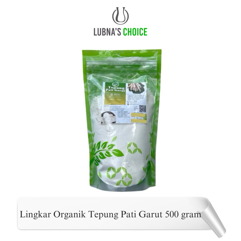 

Lingkar Organik - Tepung Pati Garut 500 gram