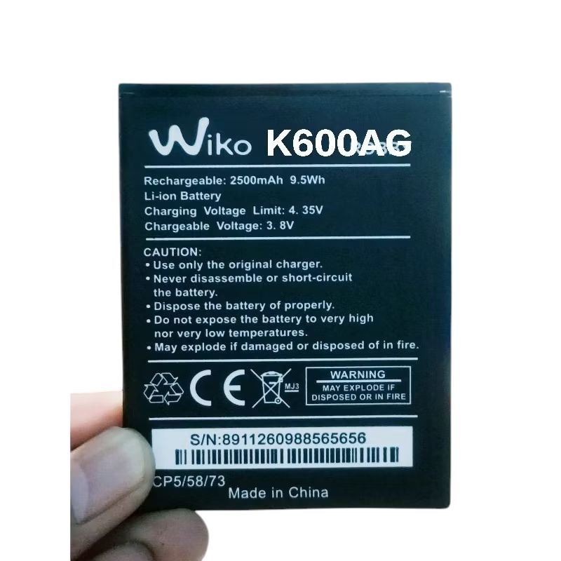 Baterai Batre Wiko K600AG Lenny 4 5251 Lenny 4 Plus Wiko 3913