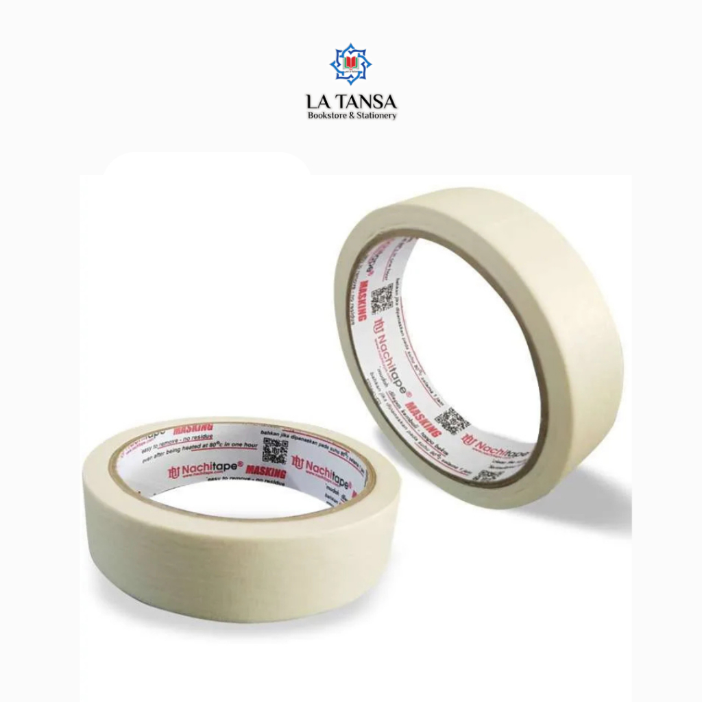 

ISOLASI KERTAS NACHI MASKING TAPE 24MM 1