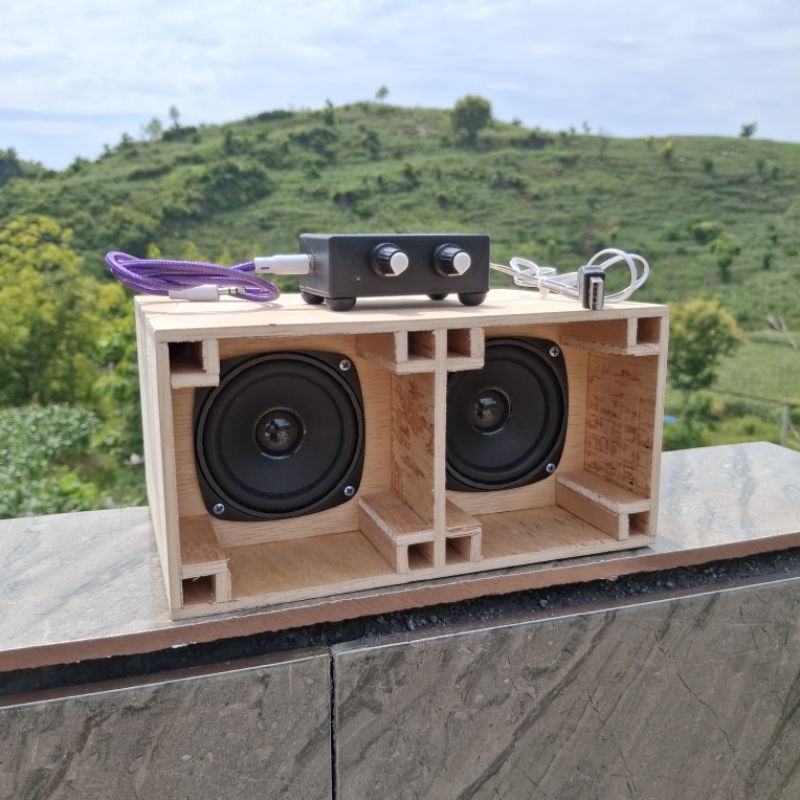 PAKET MINIATUR SOUND SISTEM BOX PLANNAR 3IN