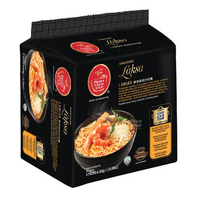 

Mi Instan Prima Taste La Mian Laksa 4 x 185g