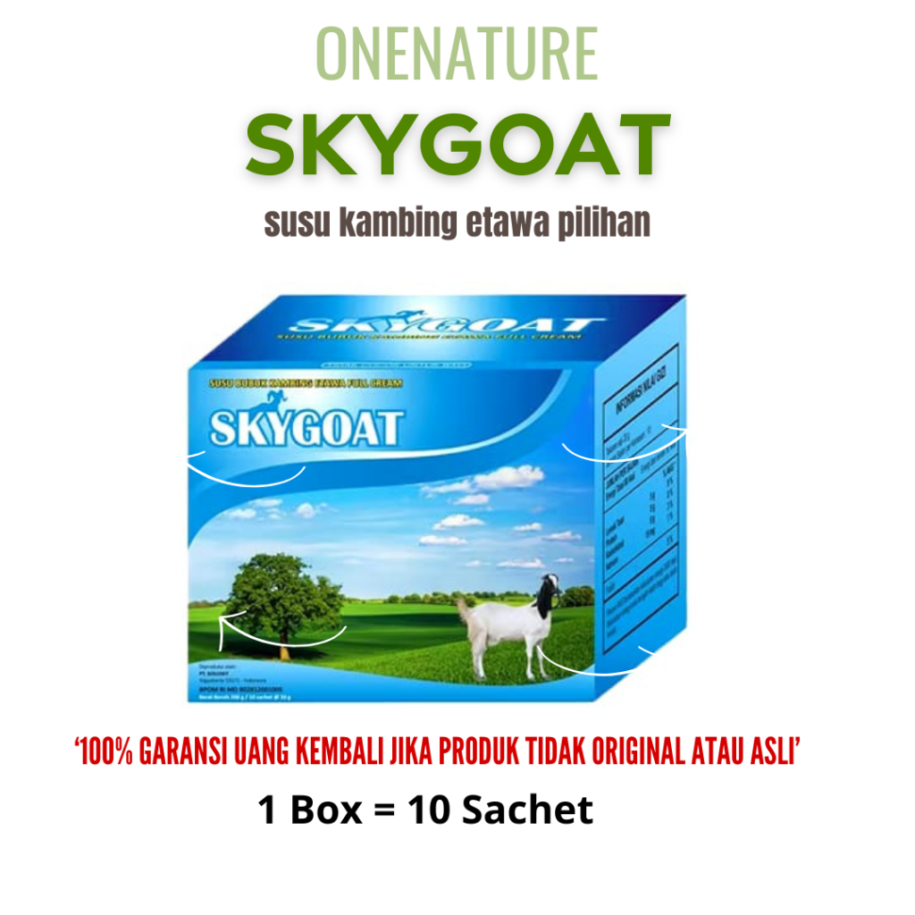 

Susu Kambing Etawa Skygoat | Sky Goat Asli Original | Skygoat Susu Kambing