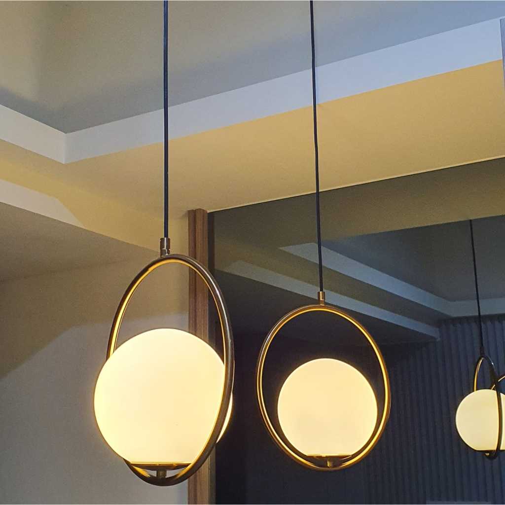 [preowned] Lampu Gantung INFORMA Hanne Round Pendant Lampu Hias