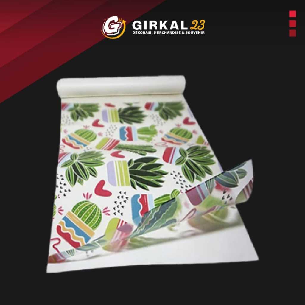 

Stiker Vinyl Transparant Meteran UV Ink