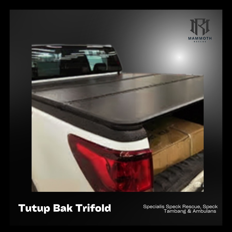 tutup bak hilux lipat 3 double cabin