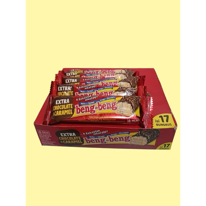 

Beng Beng Wafer Coklat 1 box isi 17 @25gr