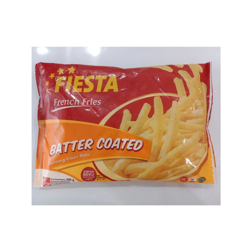 

FIESTA FRENCH FRIES BATTER COATED 500G