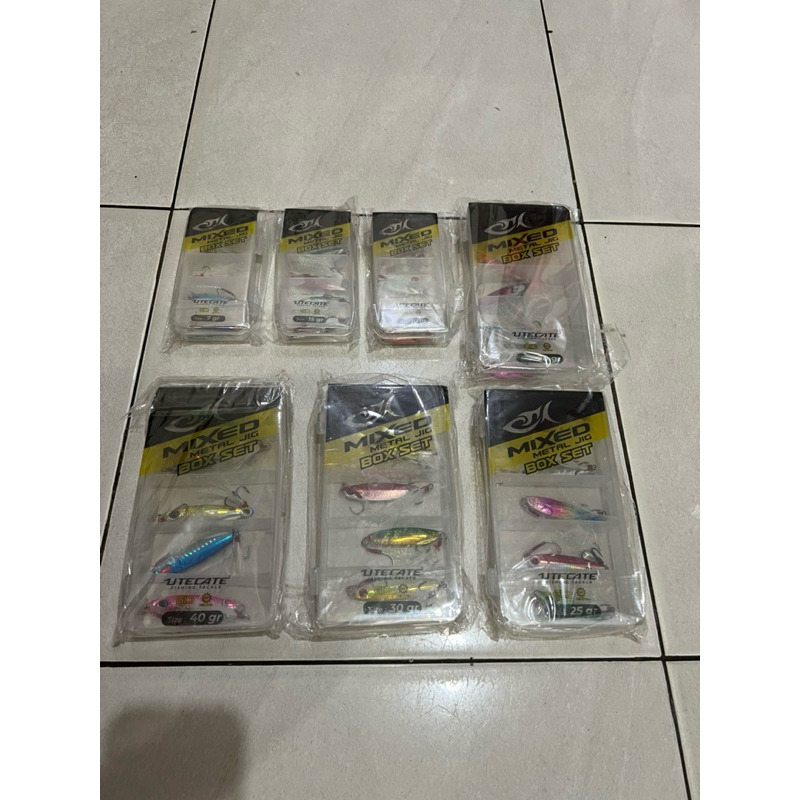 umpan utecate mixed metal jig gid uv bright