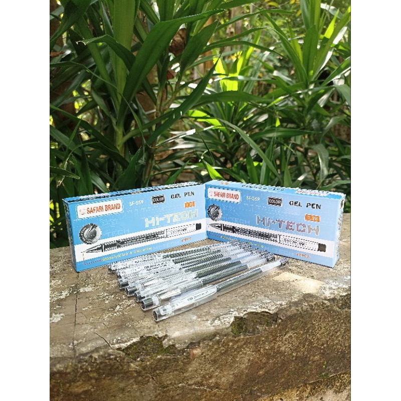 

PULPEN CAIR, PENA CAIR MEREK HI-TECH WARNA HITAM ISI 12pcs HARGA GROSIR