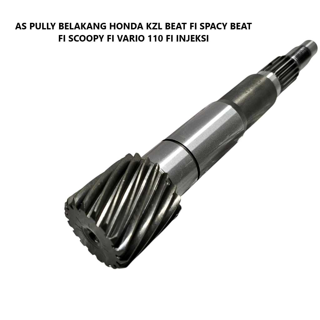 AS PULLY BELAKANG AS PULLY SHAFT DRIVE BELAKANG HONDA KZL BEAT FI SPACY BEAT FI SCOOPY FI VARIO 110 
