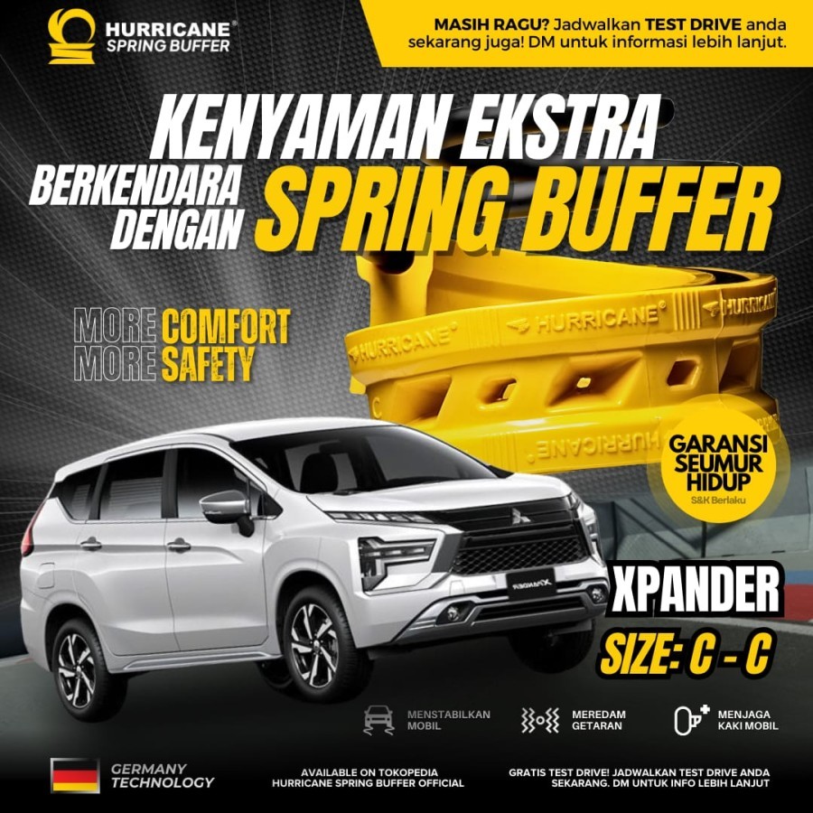 DAMPER SHOCK MOBIL HURRICANE BUFFER MOBIL XPANDER