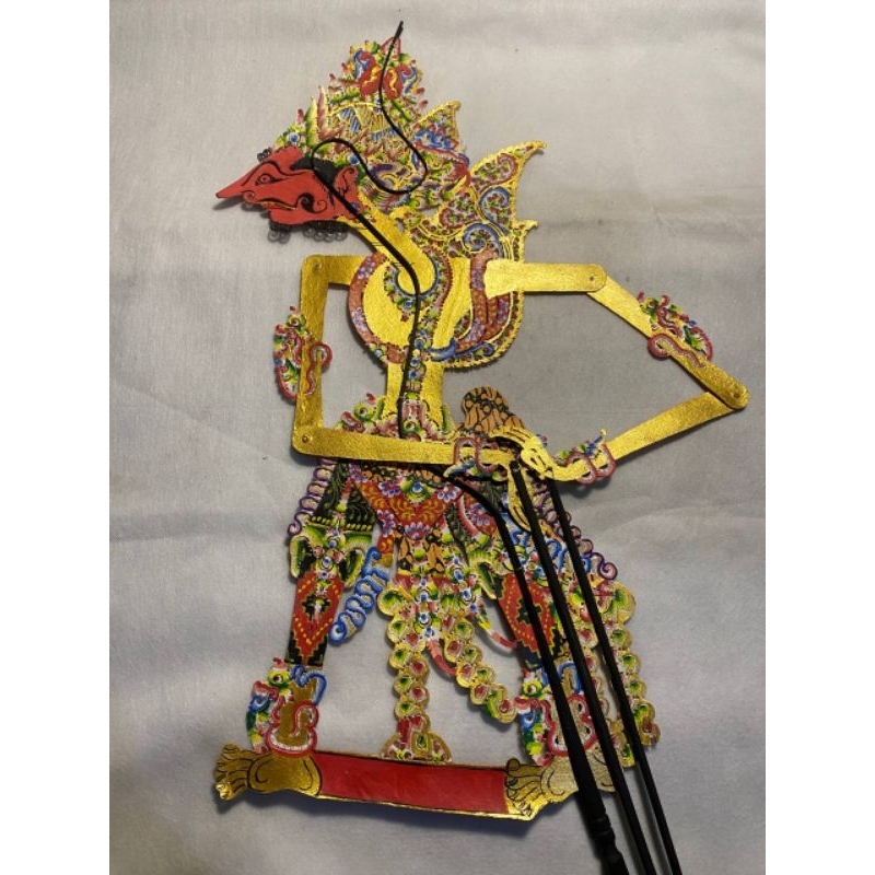 NAFLAHSTORE | Wayang Kulit BOLODEWO Standar Dalang Gapit Bambu
