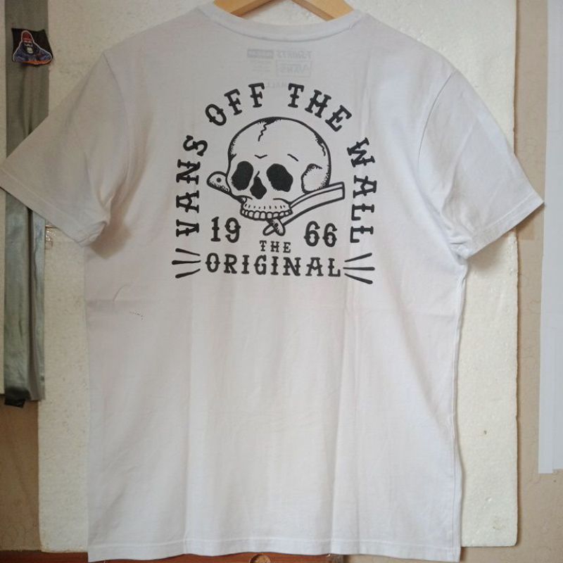 VANS skateboarding t-shirt size s fit m second original