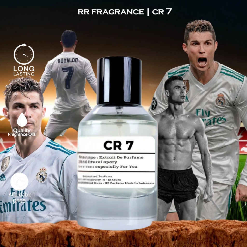 rrf CRISTIANO RONALDO | Parfum Pria Original Tahan Lama Sporty Fresh 24 Jam Minyak Wangi Cowok Murah