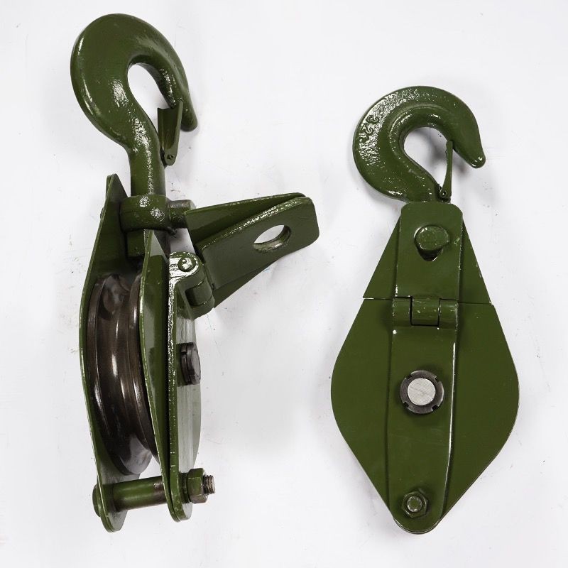 SINGLE WHEEL PULLEY BLOCK / KATROL KAPAL BARANG DEREK 1 TON