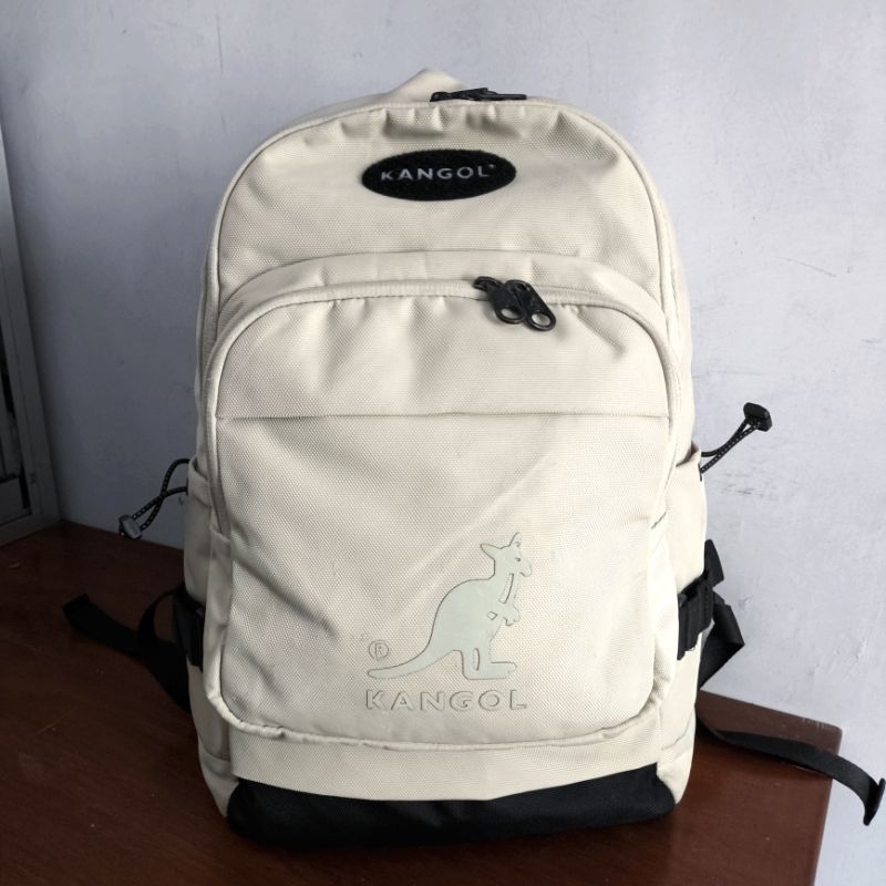 Kangol Backpack / Ransel Kangol Putih