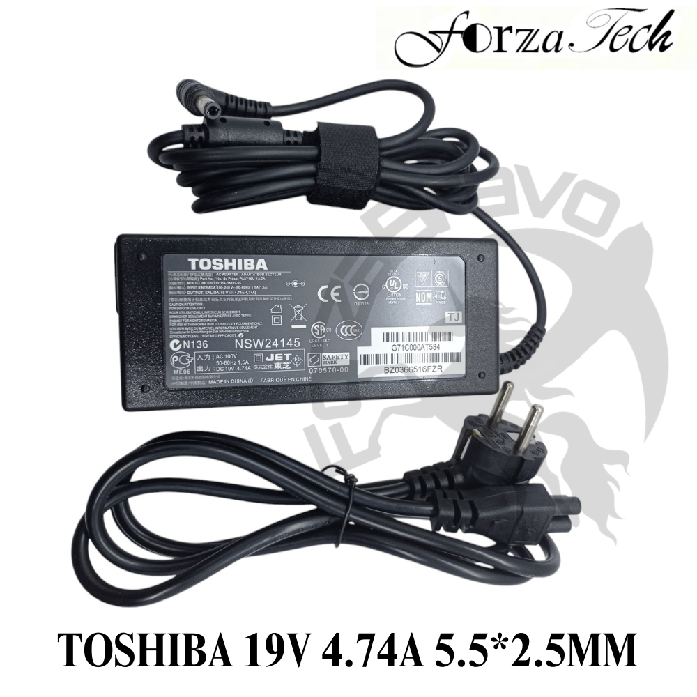 Adaptor Charger Casan Laptop Fujitsu Lifebook P702 P727 P728 P772 S752 S762 S936 S937 S938 19V 4.74A