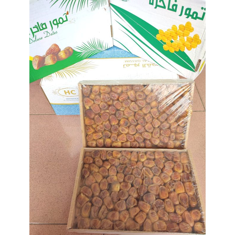 

Grosir Kurma sukkari premium GRADE A isi 3kg Exp 2026 l,sukkari al Qassim, Kurma basah, kurma madu sukkari 3kg oleh" Haji & Umroh Termurah