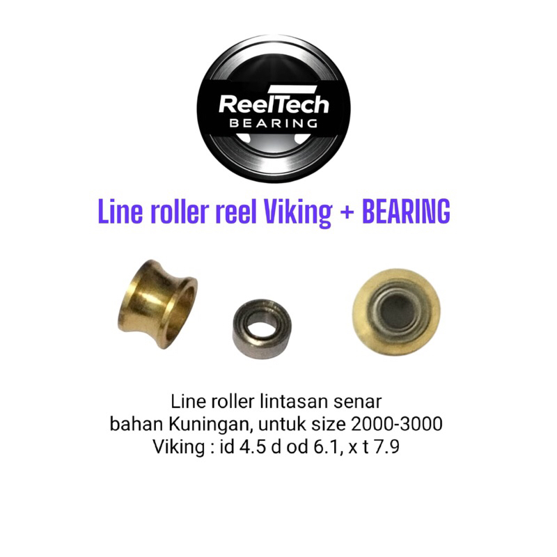Line Roller Reel Viking + Bearing