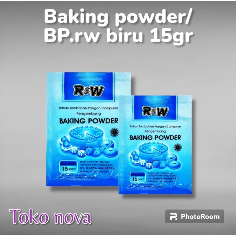 

BAKING POWDER RW BIRU KEMASAN 15GR@10pcs