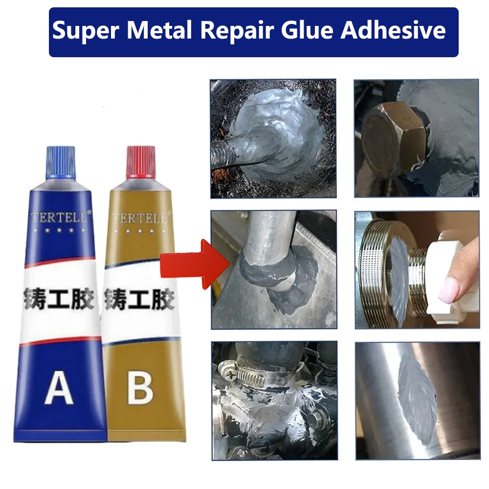 lem besi epoxy plastic steel lem epoxy AB Lem Campur Penambal Besi