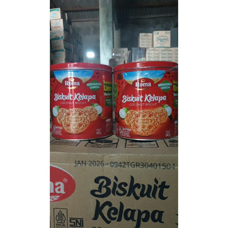 

JATIM LARISDA Roma kelapa 1dus, kaleng