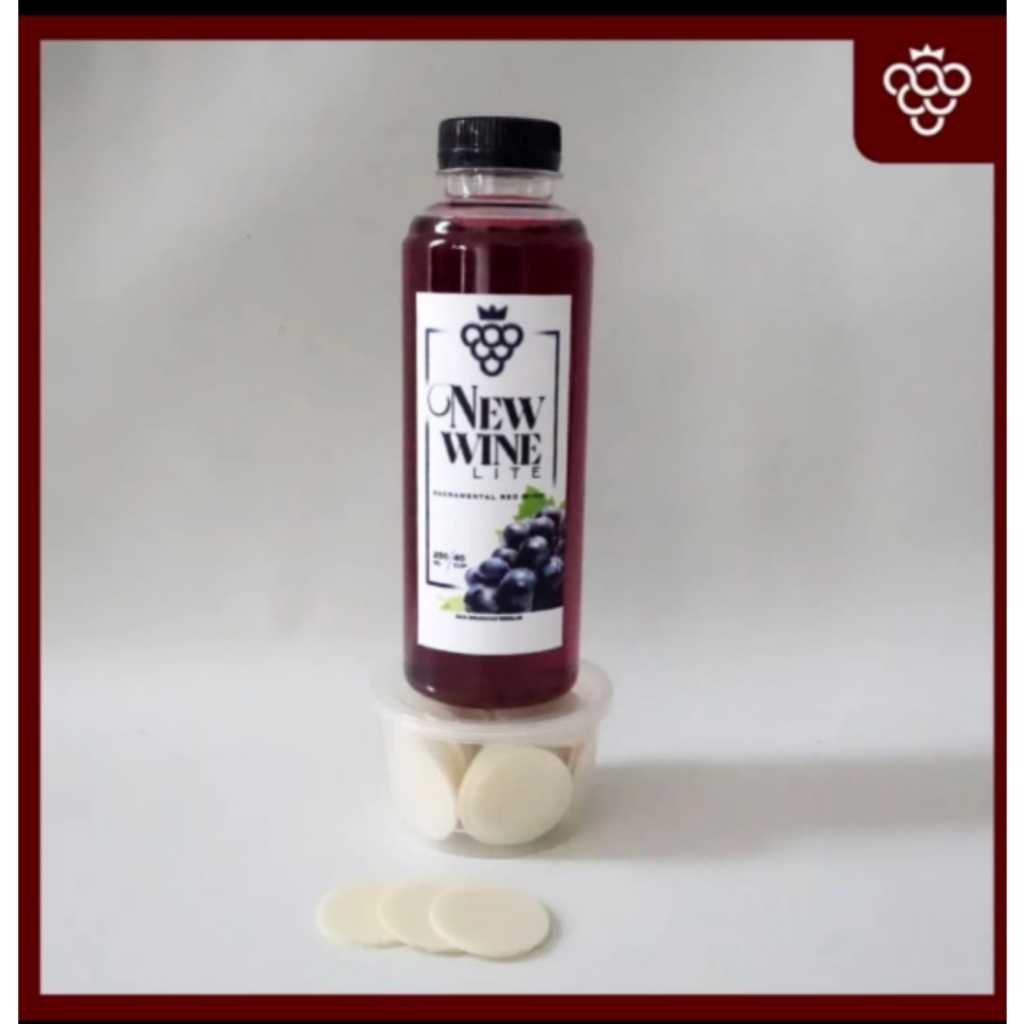 

Minuman Perjamuan Kudus Botol Lite 250ml + Hosti Polos