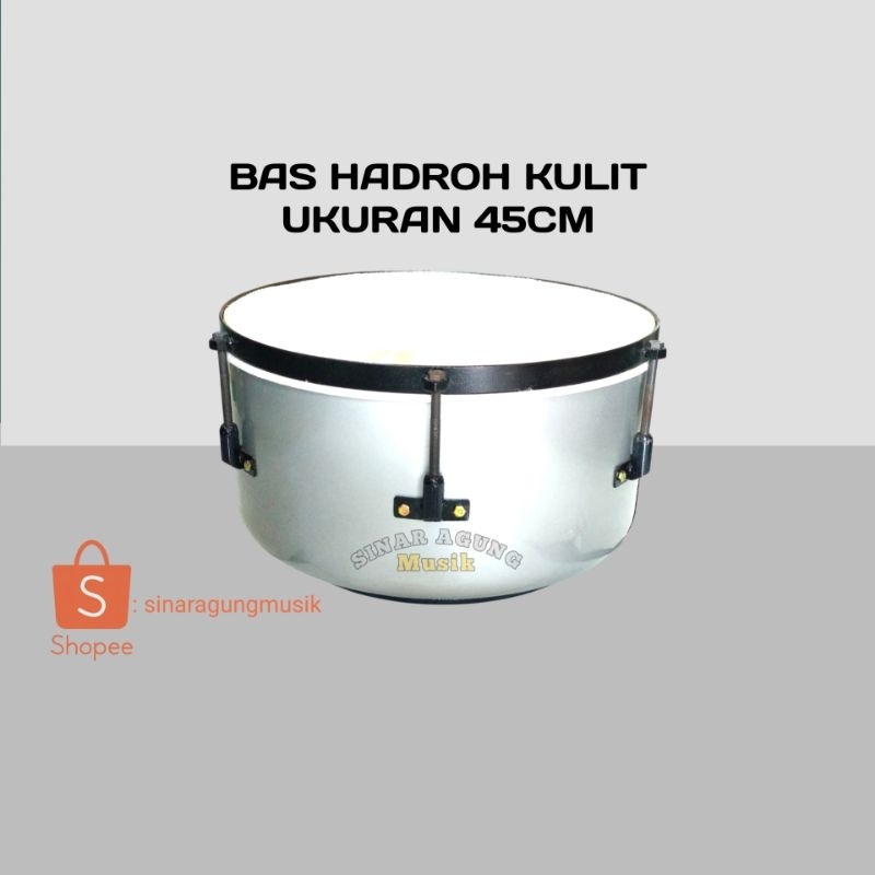 Bas hadroh kulit|bas hadroh kulit ukuran 45cm|bas dung|bas kotek