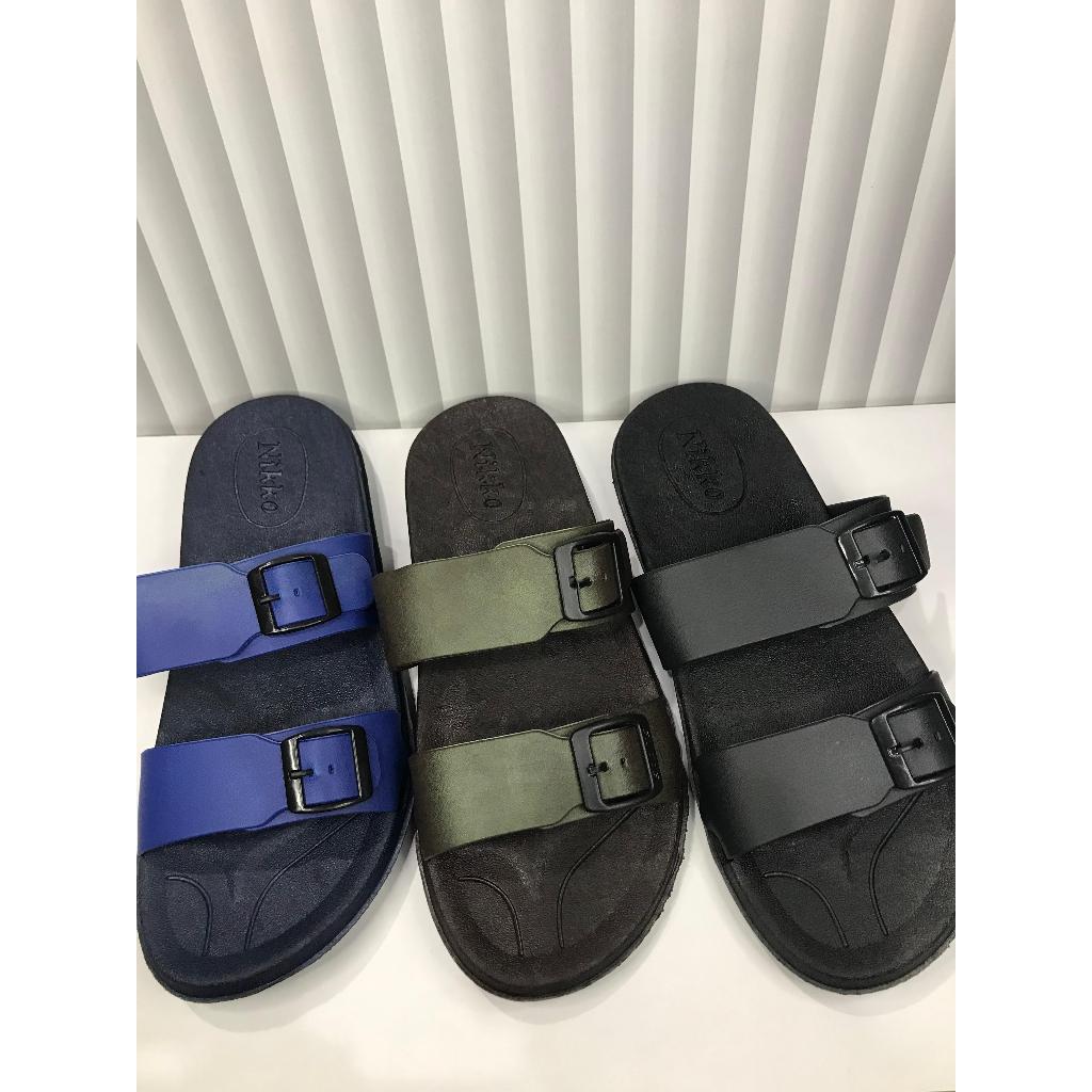 Nikko sandal Ban2 M-XL/Sandal selop laki murah NK 607M bukan sandal selop IRI BILANG Boss Sandal kar