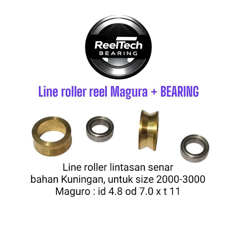 Line Roller Reel Magura + Bearing