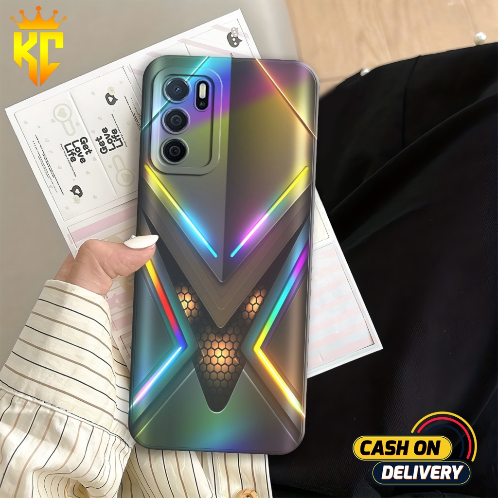 Case OPPO A16 - KUKCASE - Cassing Hp OPPO A16 - Fashion Case Robot - Case Mewah - Case Karakter - Ca