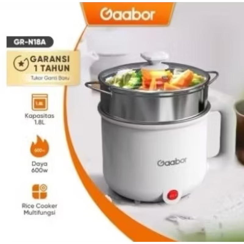 Gaabor Panci listrik Serbaguna GR-N18A