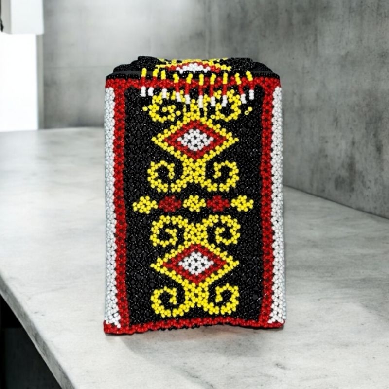 Tas Manik Slempang HP Wanita  Handmade Etnik Dayak Kalimantan Unik