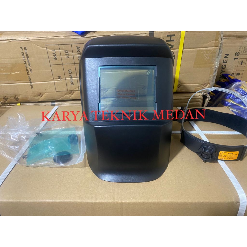 AUTODARK HELM LAS AUTO DARKENING WELDING HELMET | KAP LAS OTOMATIS | TOPENG LAS OTOMATIS