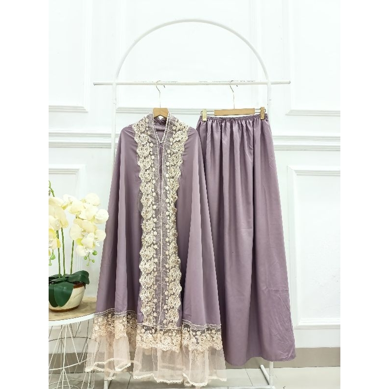 MUKENA DEWASA/MUKENA BORDIR/MUKENA MEWAH/MUKENA ADEM/MUKENA TERLARIS