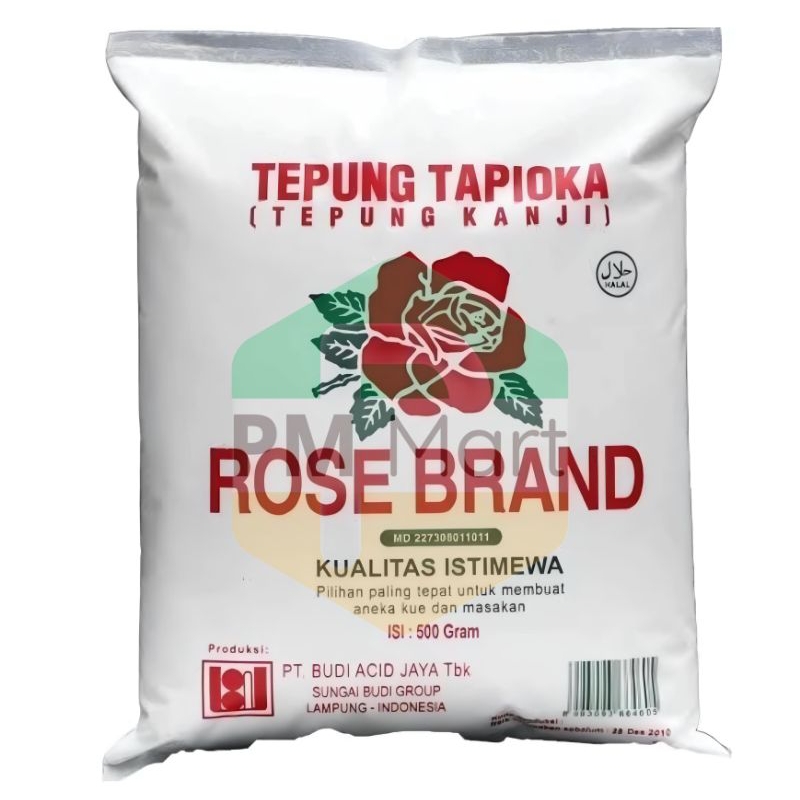 

Tepung Tapioka Merk Rose Brand 500 Gram