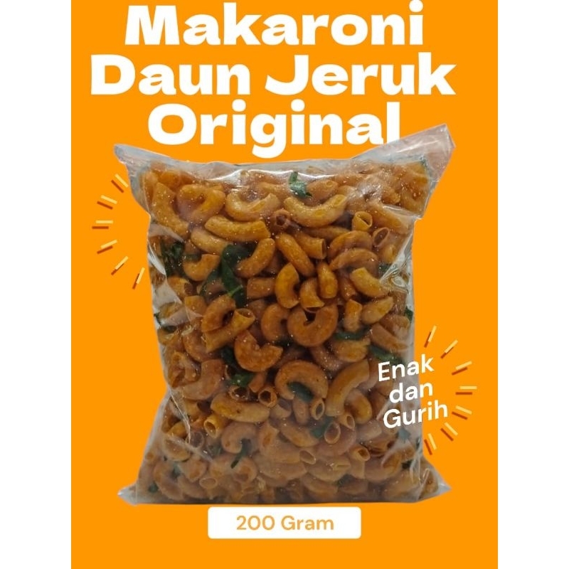 

MAKARONI Original 200gram,gurih dan nikmat