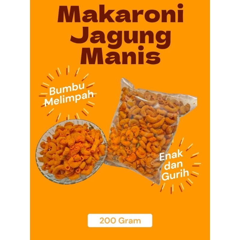 

makaroni rasa jagung manis 200 gram